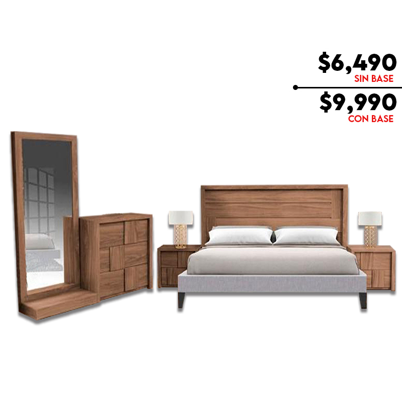 Recámara Marsella Nogal