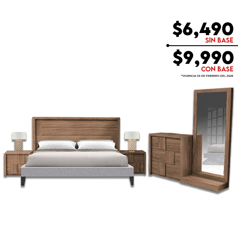 Recámara Marsella Nogal